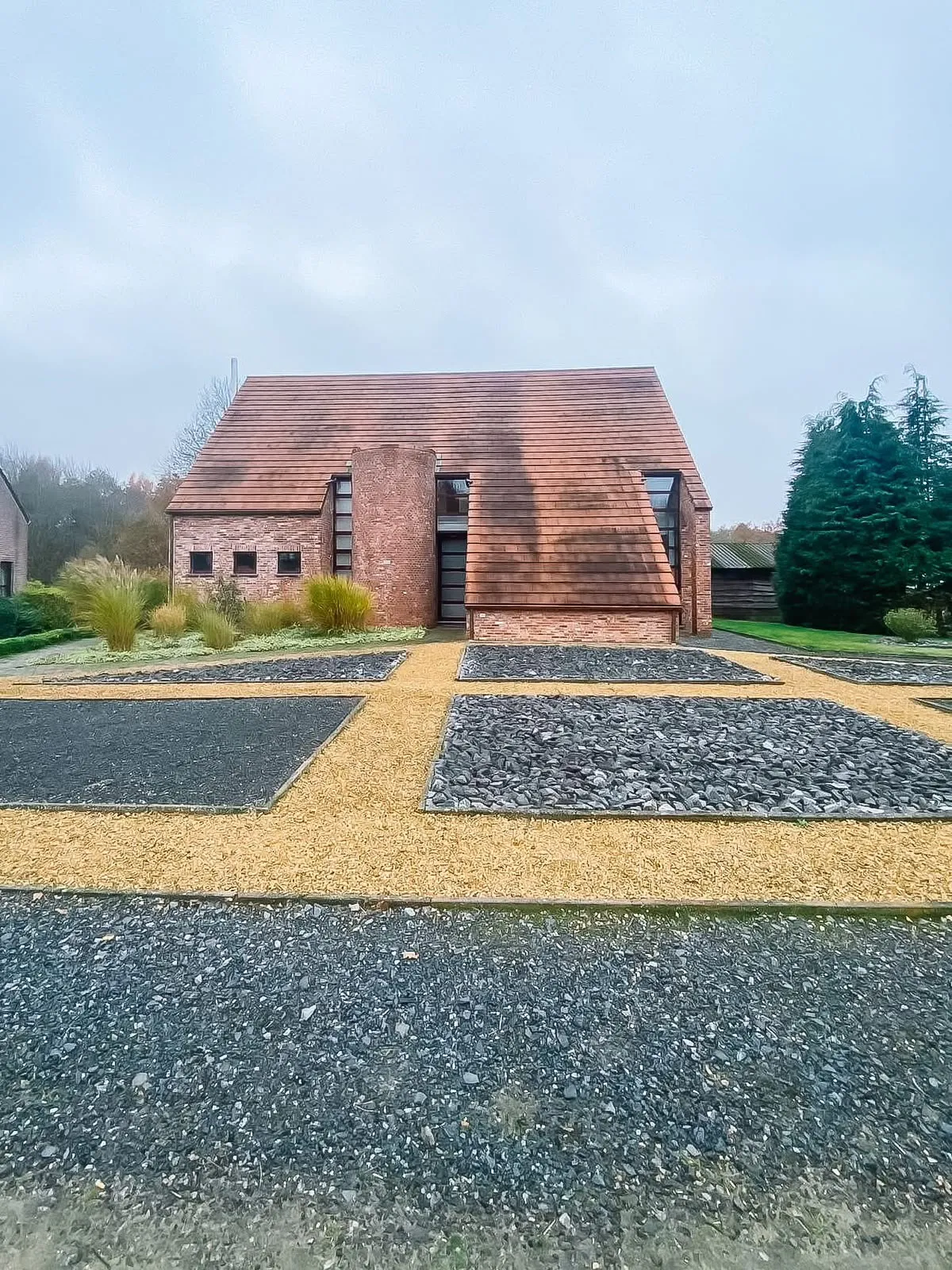 Nieuwbouw met tuinaanleg
